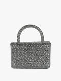 Borsa gioiello con strass Solada Argento - immagine 1
