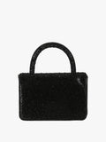 Borsa gioiello con strass - nero Solada