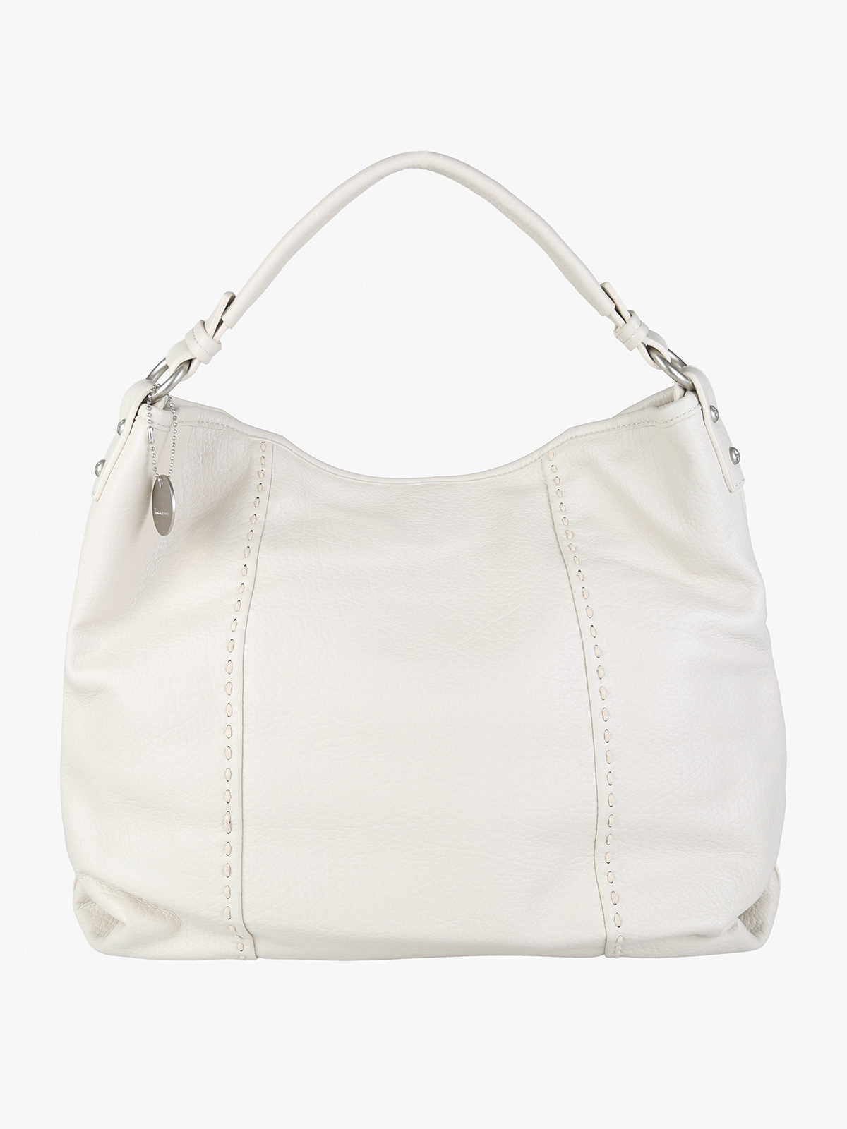 Borsa hobo in ecopelle Solada — Beige