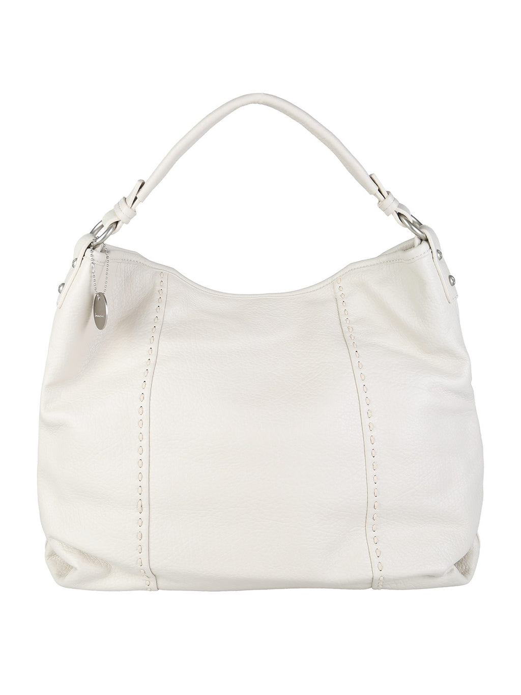 Borsa hobo in ecopelle Solada — Beige