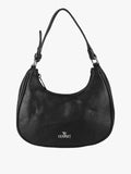 Borsa mini hobo in ecopelle You Young Coveri — Nero