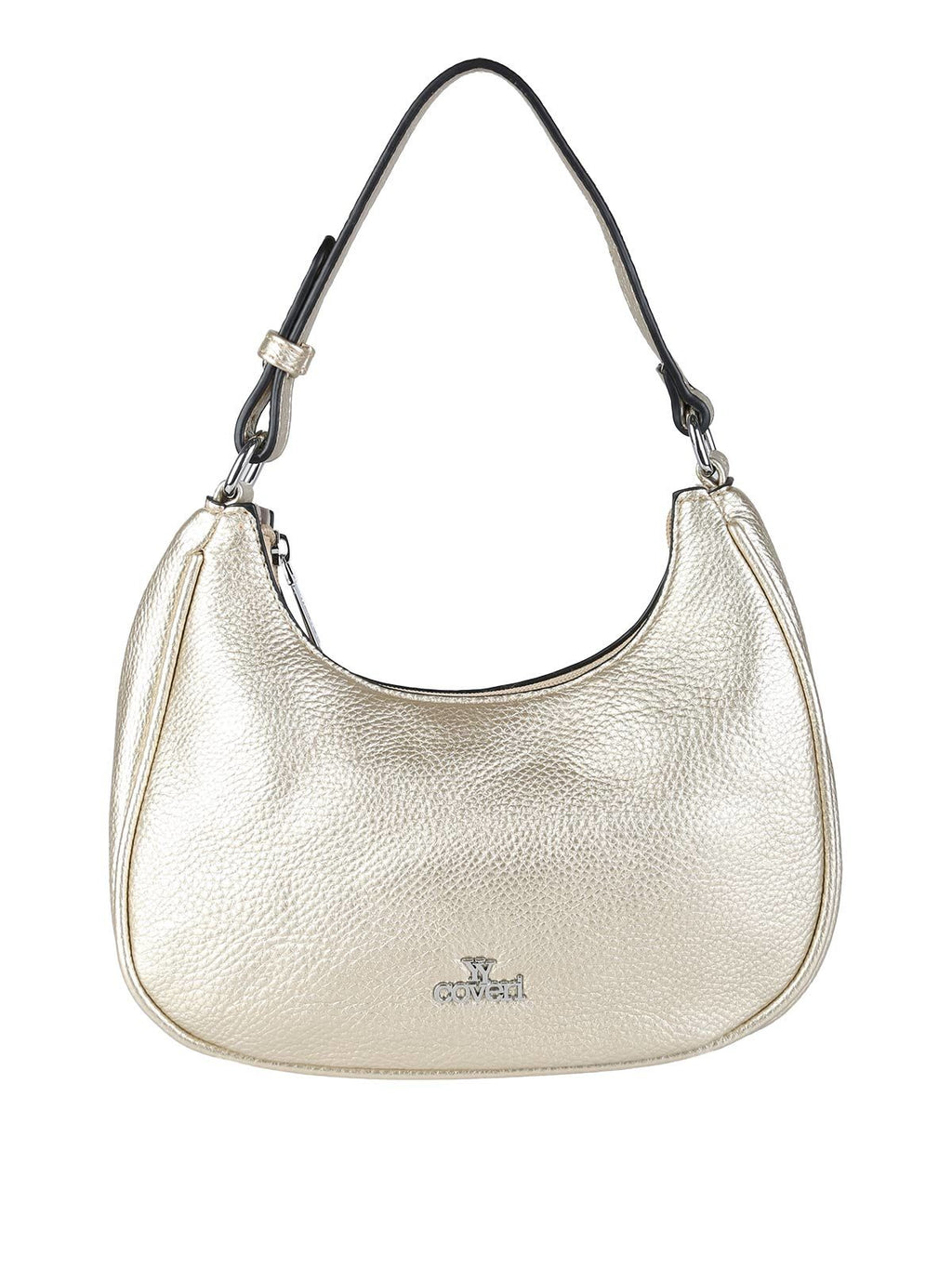 Borsa mini hobo in ecopelle You Young Coveri — Oro