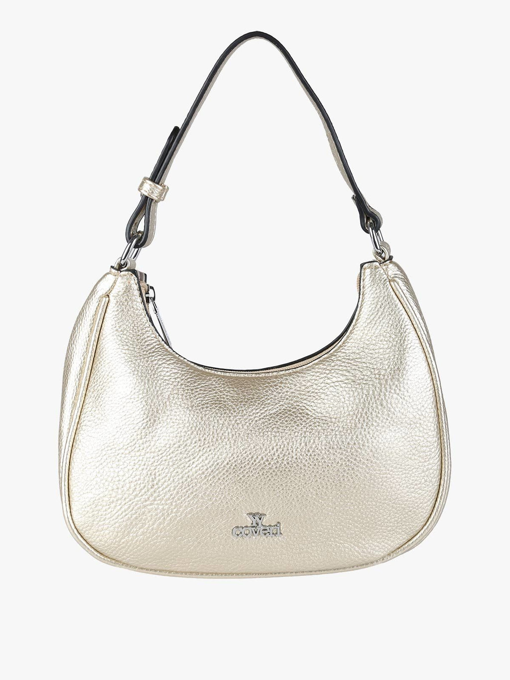Borsa mini hobo in ecopelle You Young Coveri — Oro