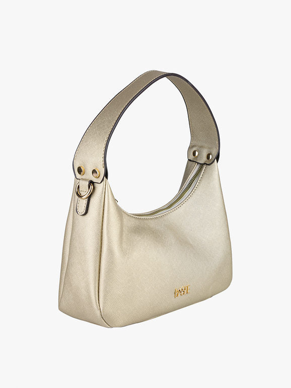 Borsa mini hobo Basile — Champagne - immagine 2