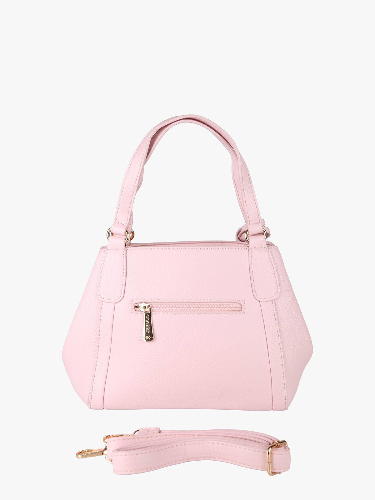 Borsa mini tote in ecopelle Charro — Rosa