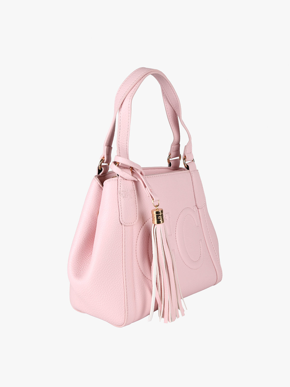 Borsa mini tote in ecopelle Charro — Rosa