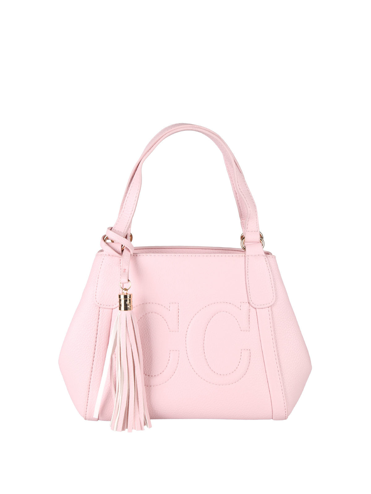 Borsa mini tote in ecopelle Charro — Rosa