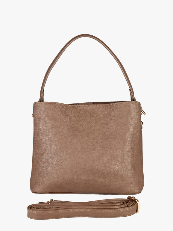 Borsa mini tote You Young Coveri — Taupe - immagine 3