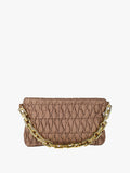 Borsa trapuntata con tracolla - khaki Solada
