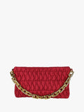 Borsa trapuntata con tracolla Solada Rosso - immagine 1