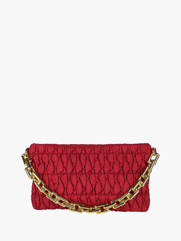 Borsa trapuntata con tracolla - rosso Solada