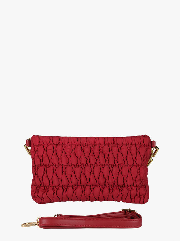 Borsa trapuntata con tracolla - rosso Solada