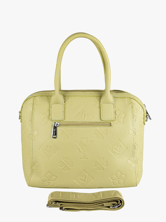 Borsa frame con doppi manici Sweet Years — Pistacchio - immagine 3