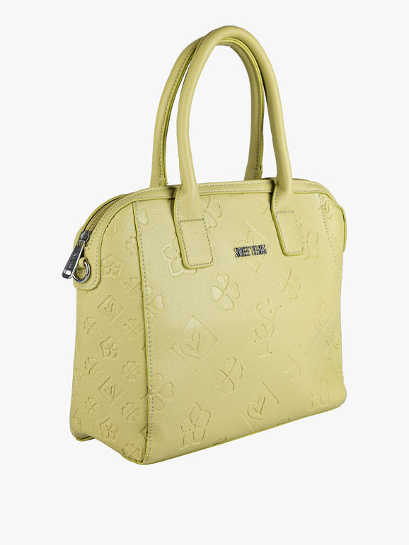 Borsa frame con doppi manici Sweet Years — Pistacchio - immagine 2