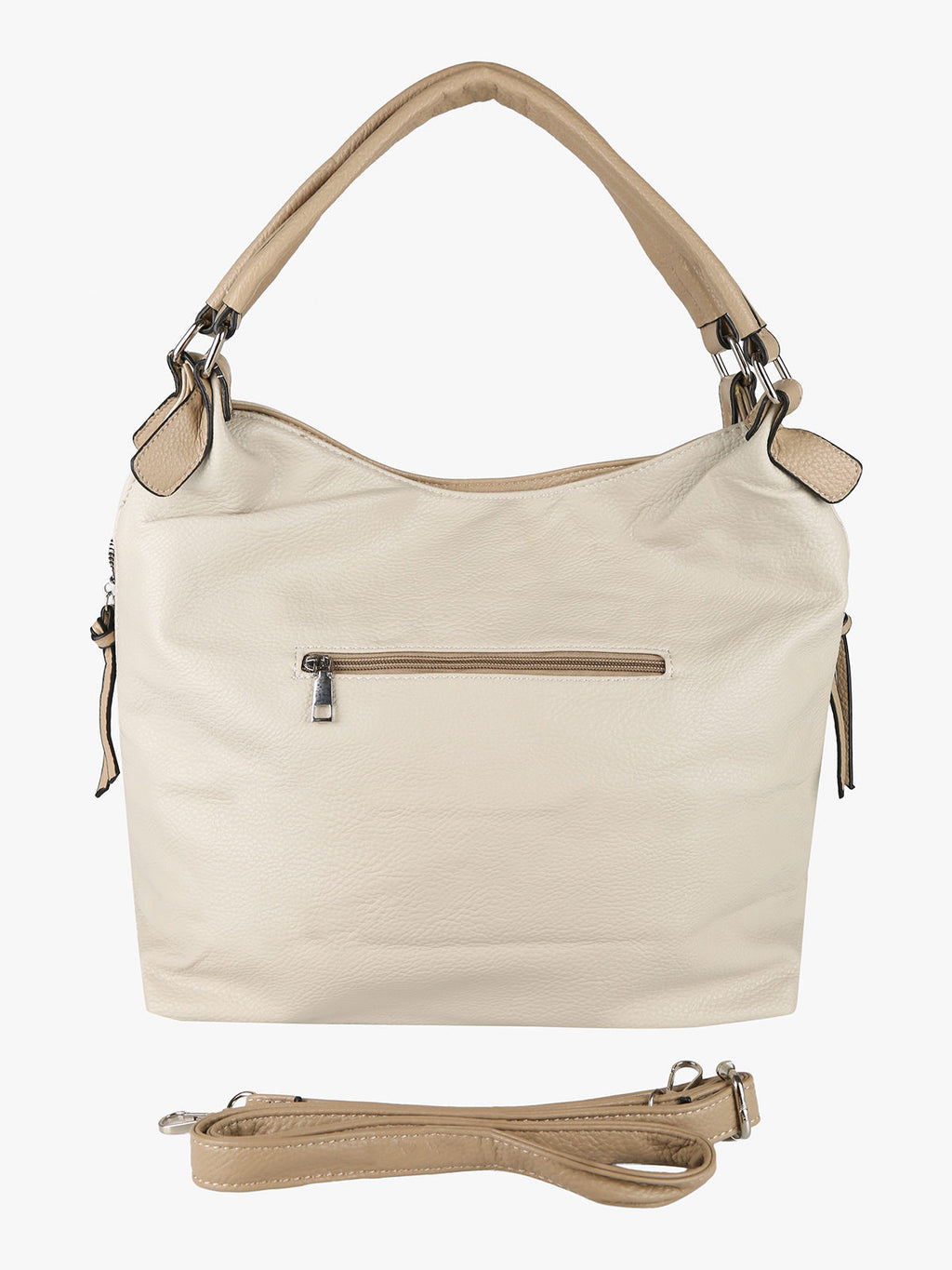 Borsa hobo Solada — Beige