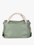 Borsa hobo con doppi manici Solada — Acqua marina - immagine 1