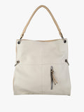 Borsa hobo in ecopelle Solada — Beige · Modello 2