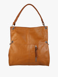 Borsa hobo in ecopelle Solada — Marrone