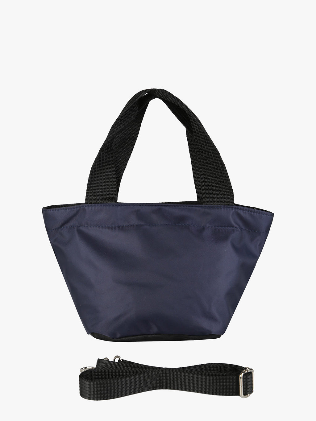 Borsa mini in nylon Solada — Blu scuro