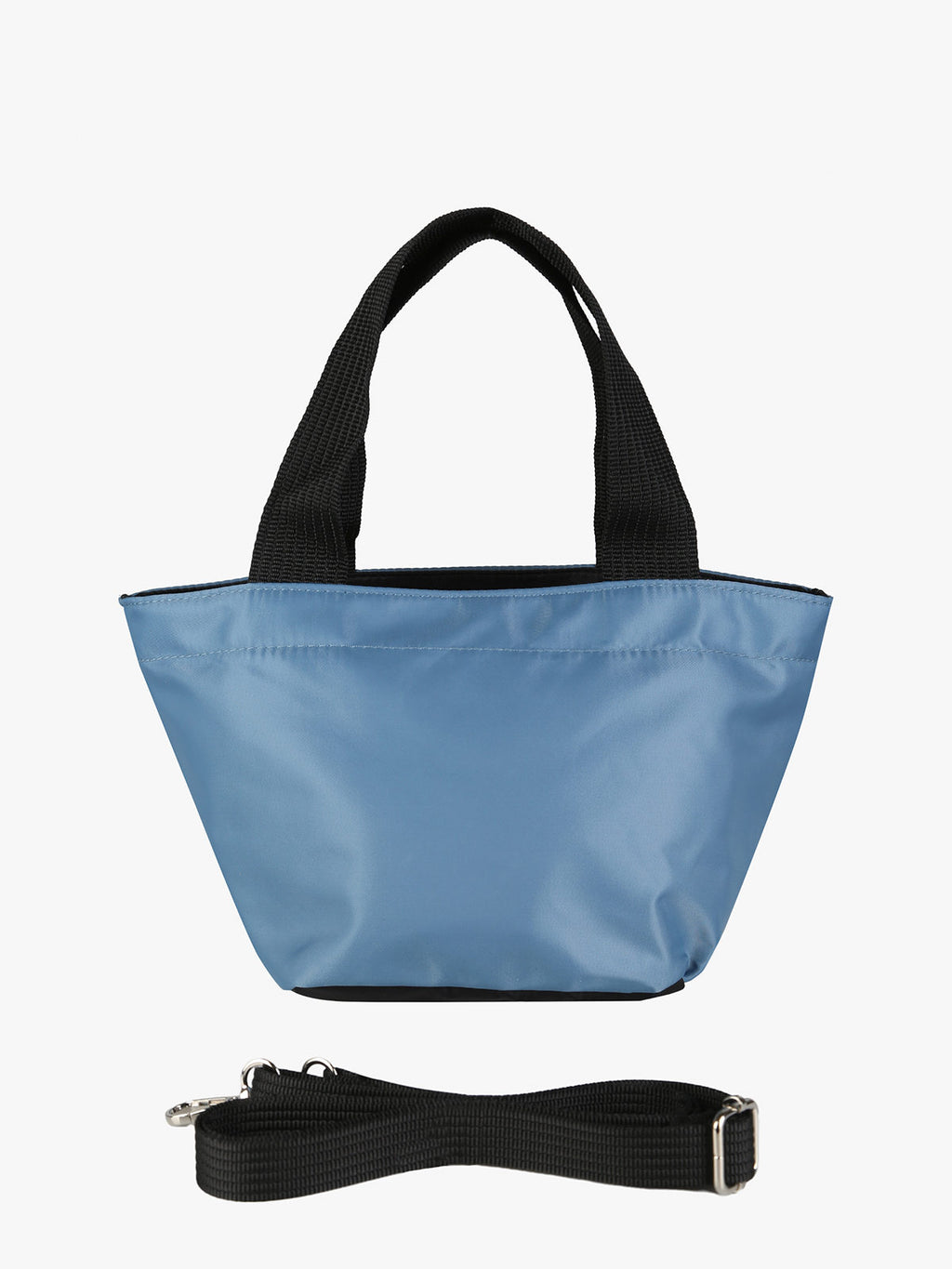 Borsa mini in nylon Solada — Cielo