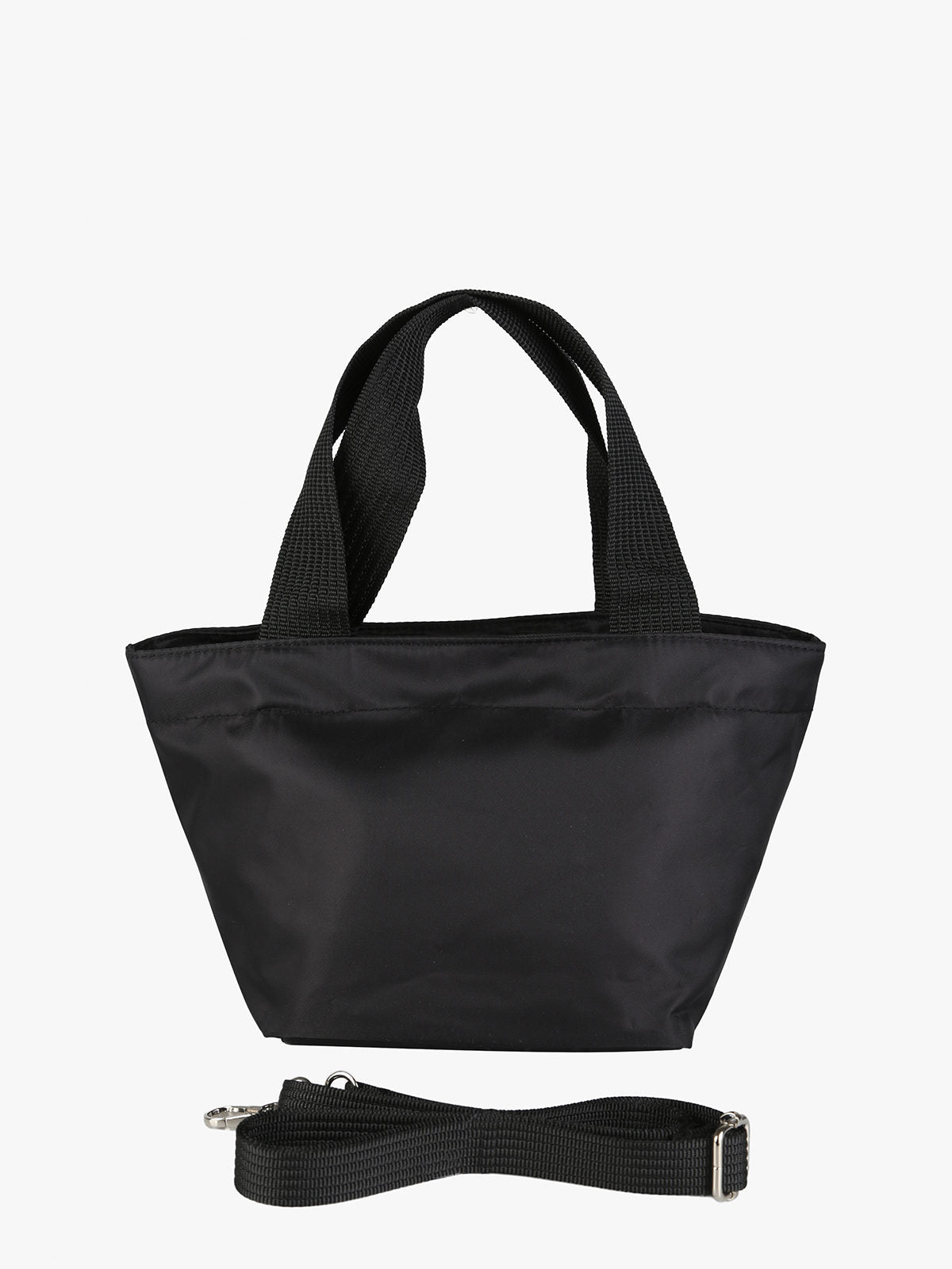 Borsa mini in nylon Solada — Nero