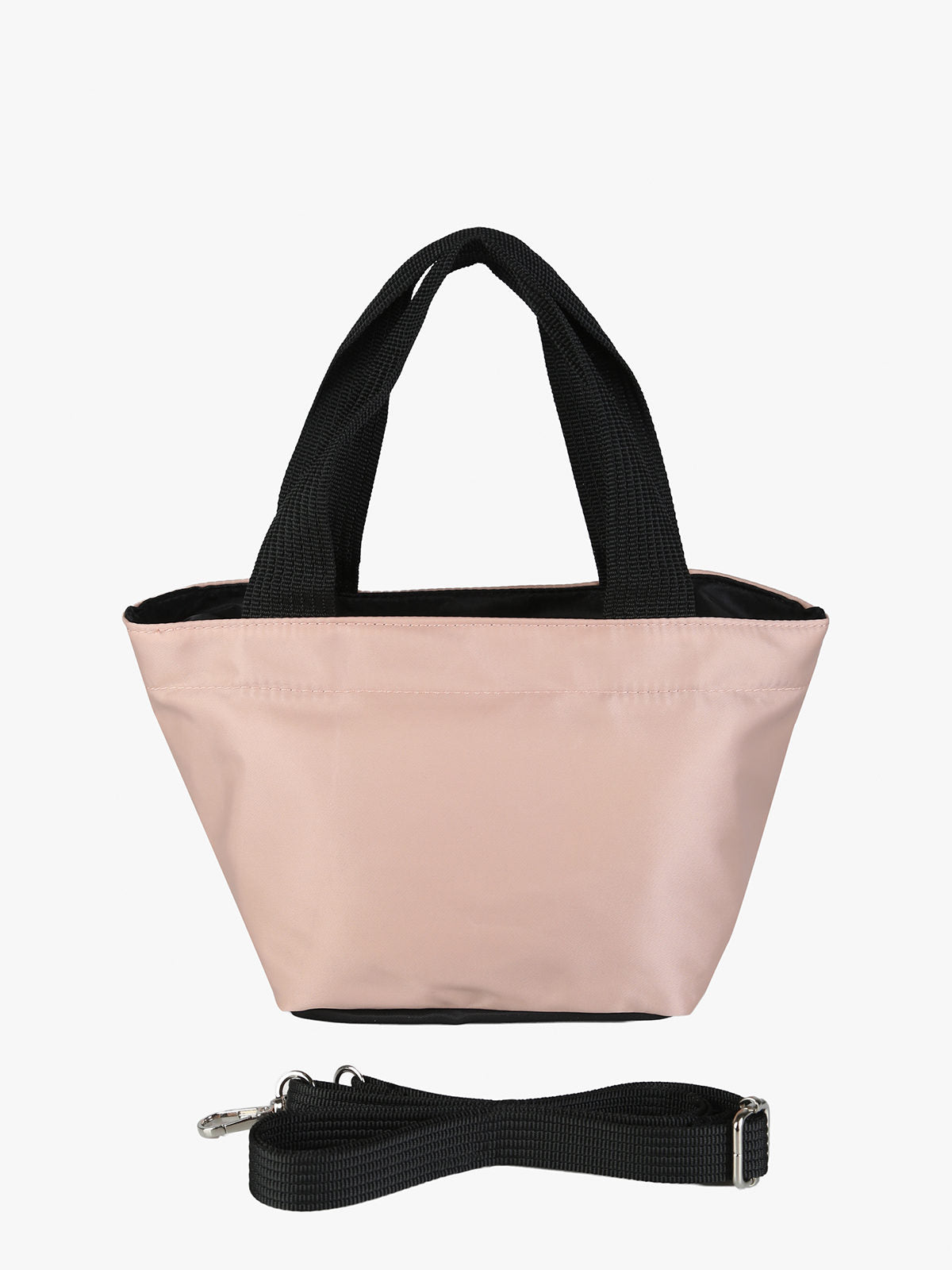 Borsa mini in nylon Solada — Rosa