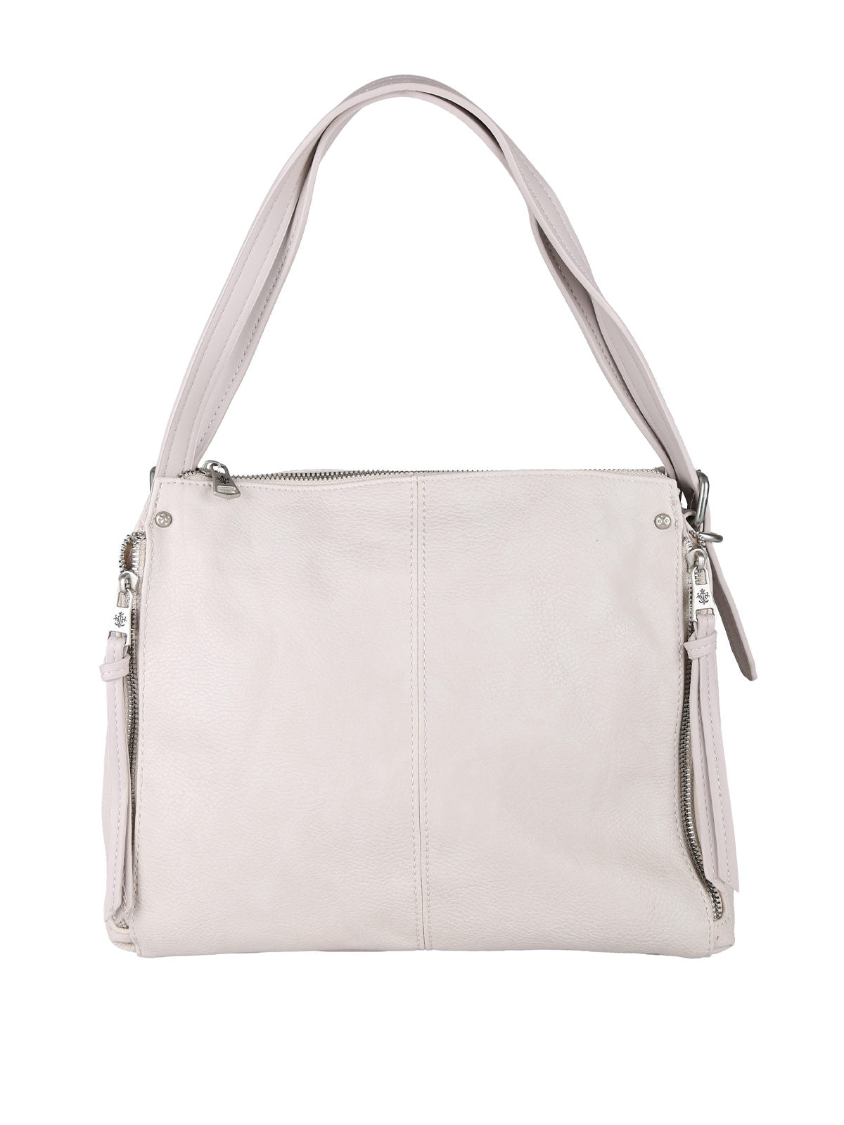 Borsa tote con doppi manici Solada — Beige
