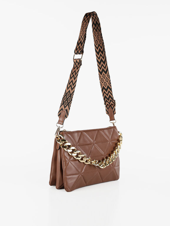 Borsetta a pochette con tracolla Solada