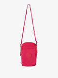 Mini borsello a tracolla in nylon Solada — Fucsia - immagine 1