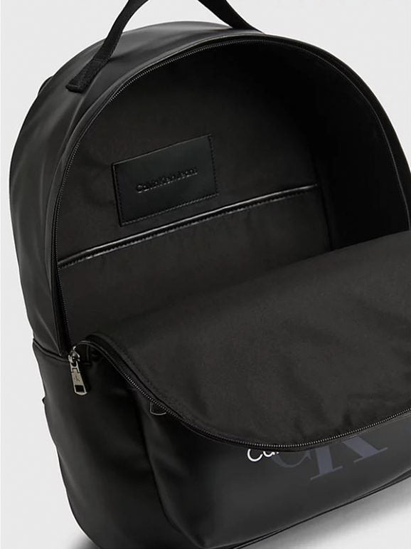 Monogram Soft Campus Bp40 Zaino unisex nero Calvin Klein
