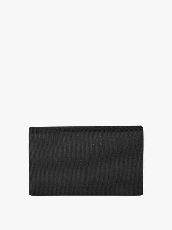 Pochette elegante con brillantini - nero Solada
