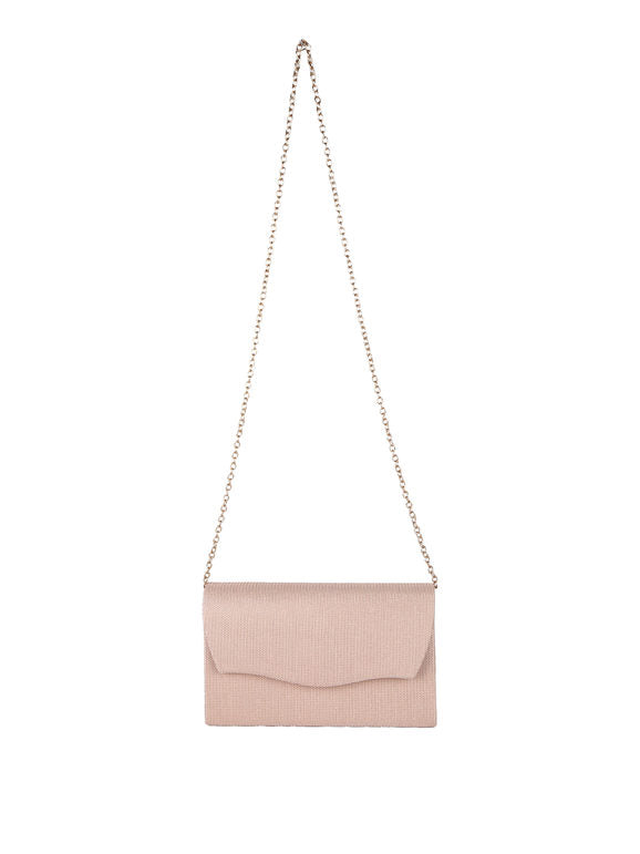 Pochette elegante con brillantini - oro Solada