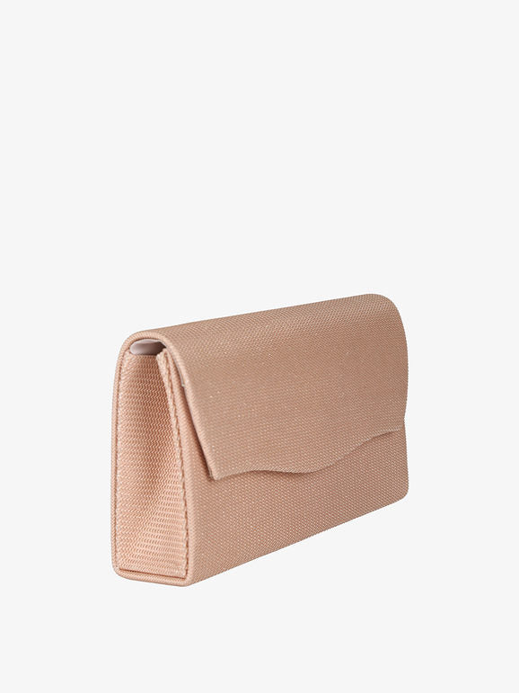 Pochette elegante con brillantini - oro Solada