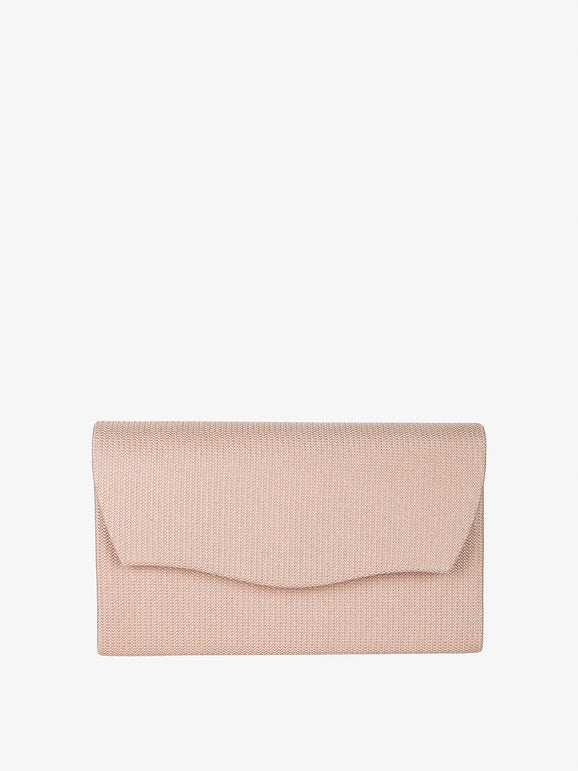 Pochette elegante con brillantini - oro Solada