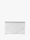 Pochette brillantinata - argento Solada