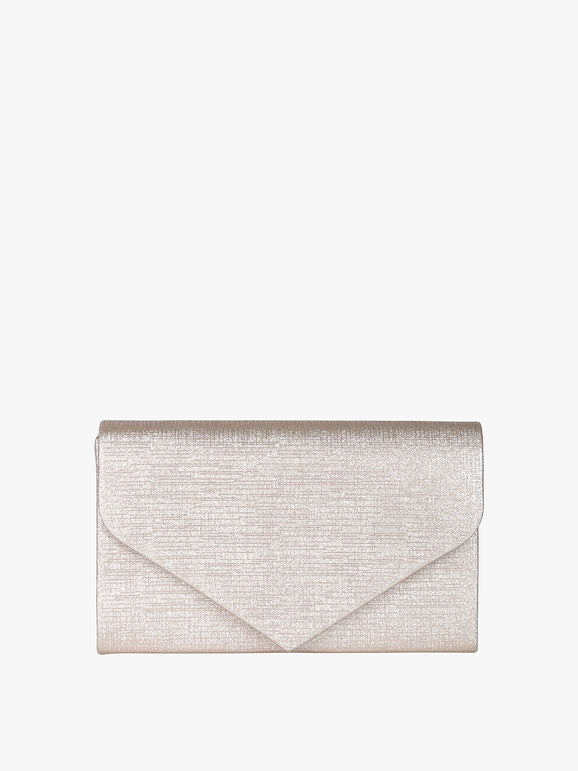 Pochette brillantinata - champagne Solada