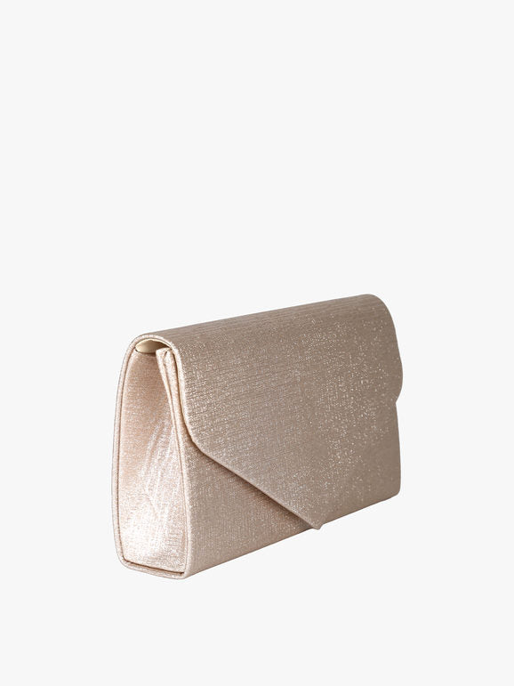Pochette brillantinata - champagne Solada