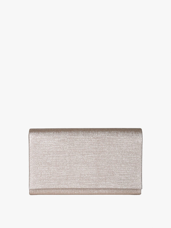 Pochette con lurex - champagne Solada