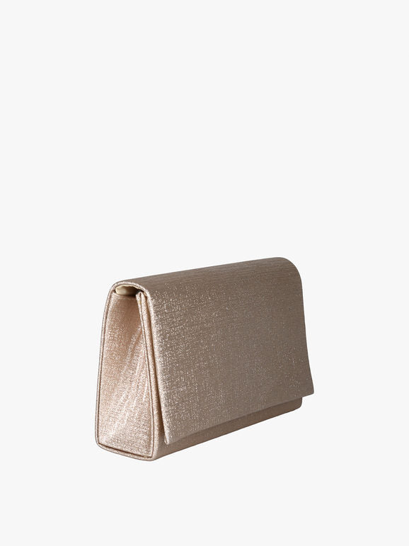 Pochette con lurex - champagne Solada