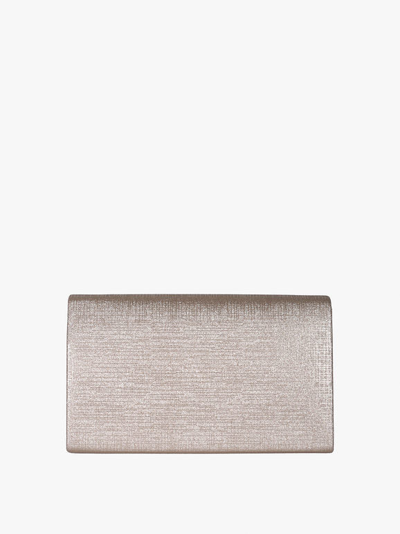 Pochette con lurex - champagne Solada
