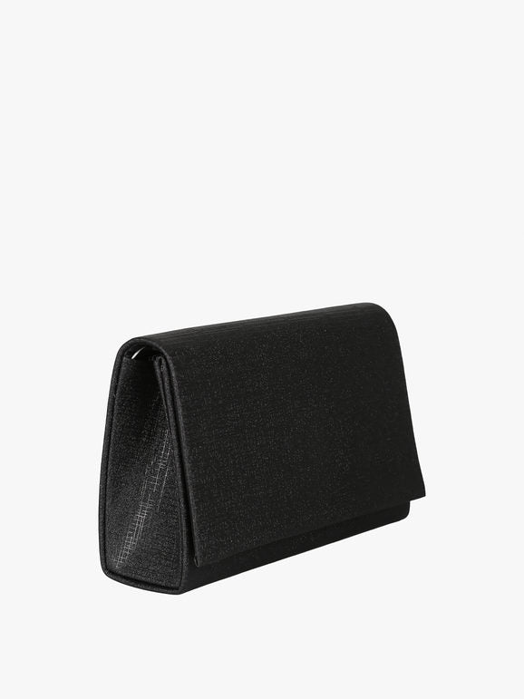 Pochette con lurex - nero Solada