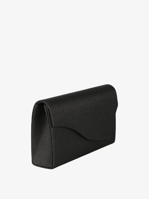 Pochette elegante brillantinata - nero Solada