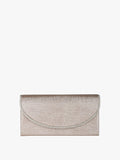 Pochette glitter con profilo di strass - champagne Solada