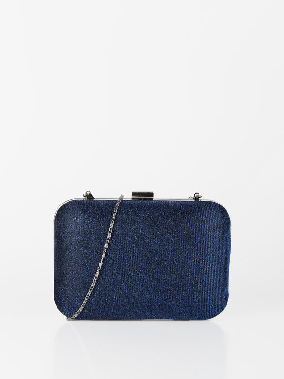 Pochette rigida brillantinata Solada