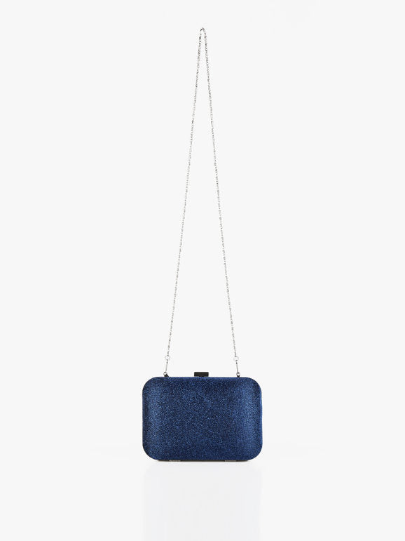 Pochette rigida brillantinata Solada