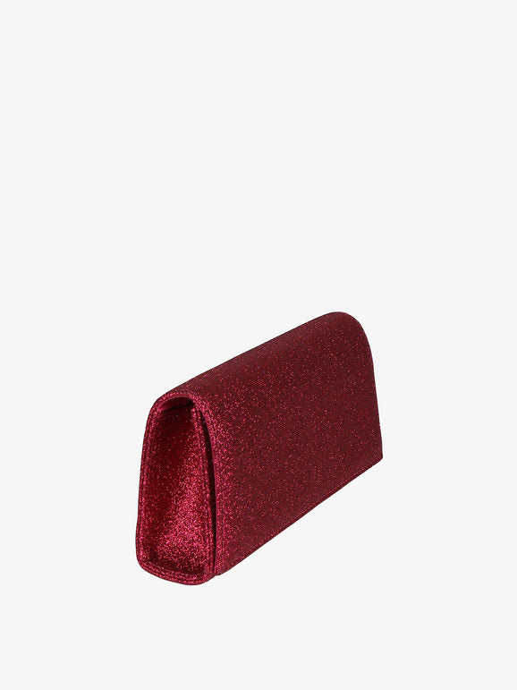 Pochette rigida rettangolare con glitter Solada · Modello 2