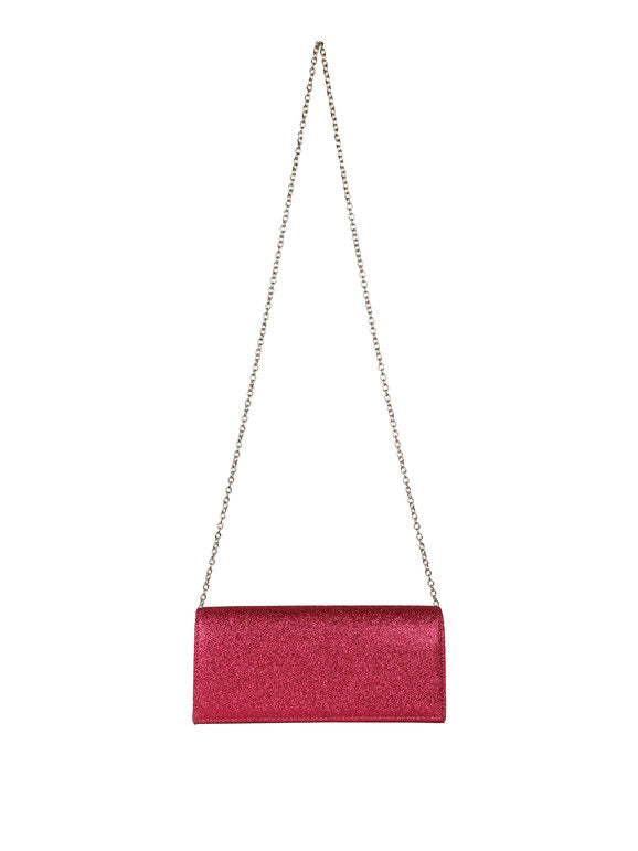 Pochette rigida rettangolare con glitter Solada · Modello 2