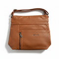Borsa hobo Sweet Years cognac, vista frontale