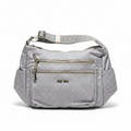 Tracolla Sweet Years grigio argento fantasia, vista frontale