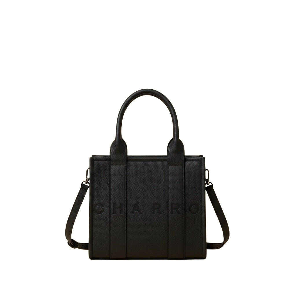 Borsa tote Charro nera StockBorse